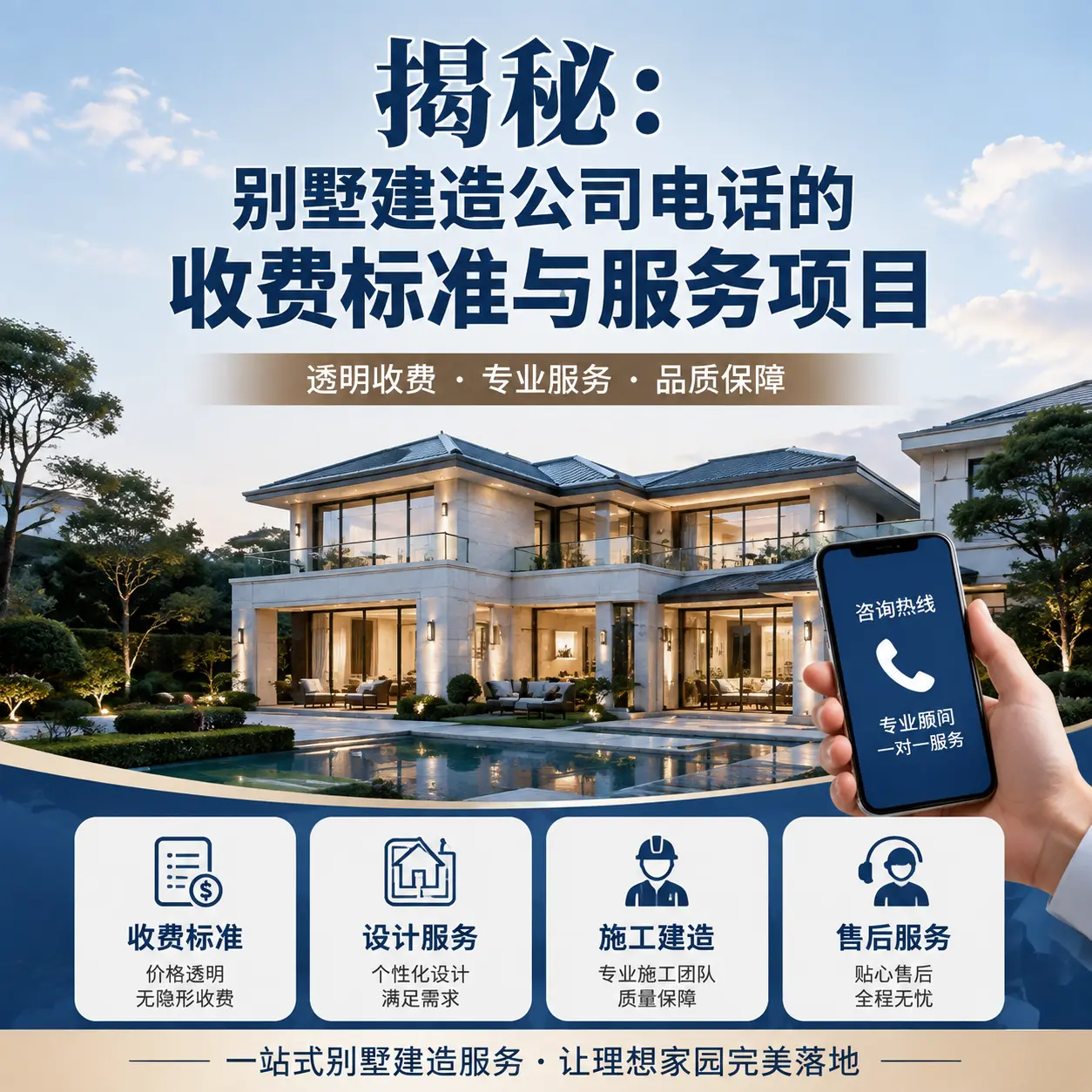 揭秘:浙江别墅建造公司电话的收费标准与服务项目
