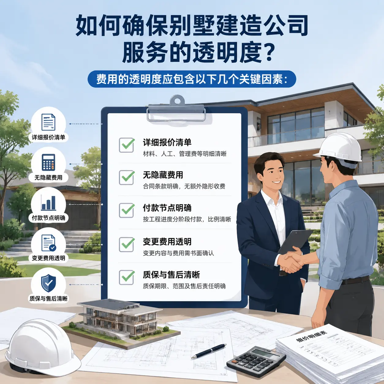 在 浙江 如何确保别墅建造公司服务的透明度?