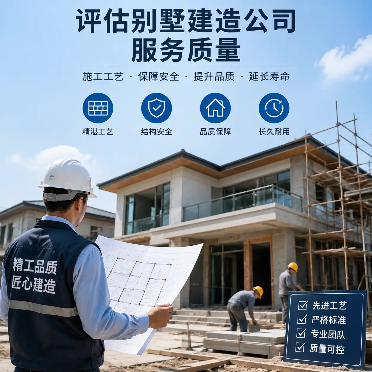 如何评估 浙江 别墅建造公司的服务质量?