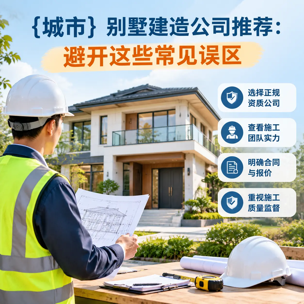 浙江 别墅建造公司推荐:避开这些常见误区