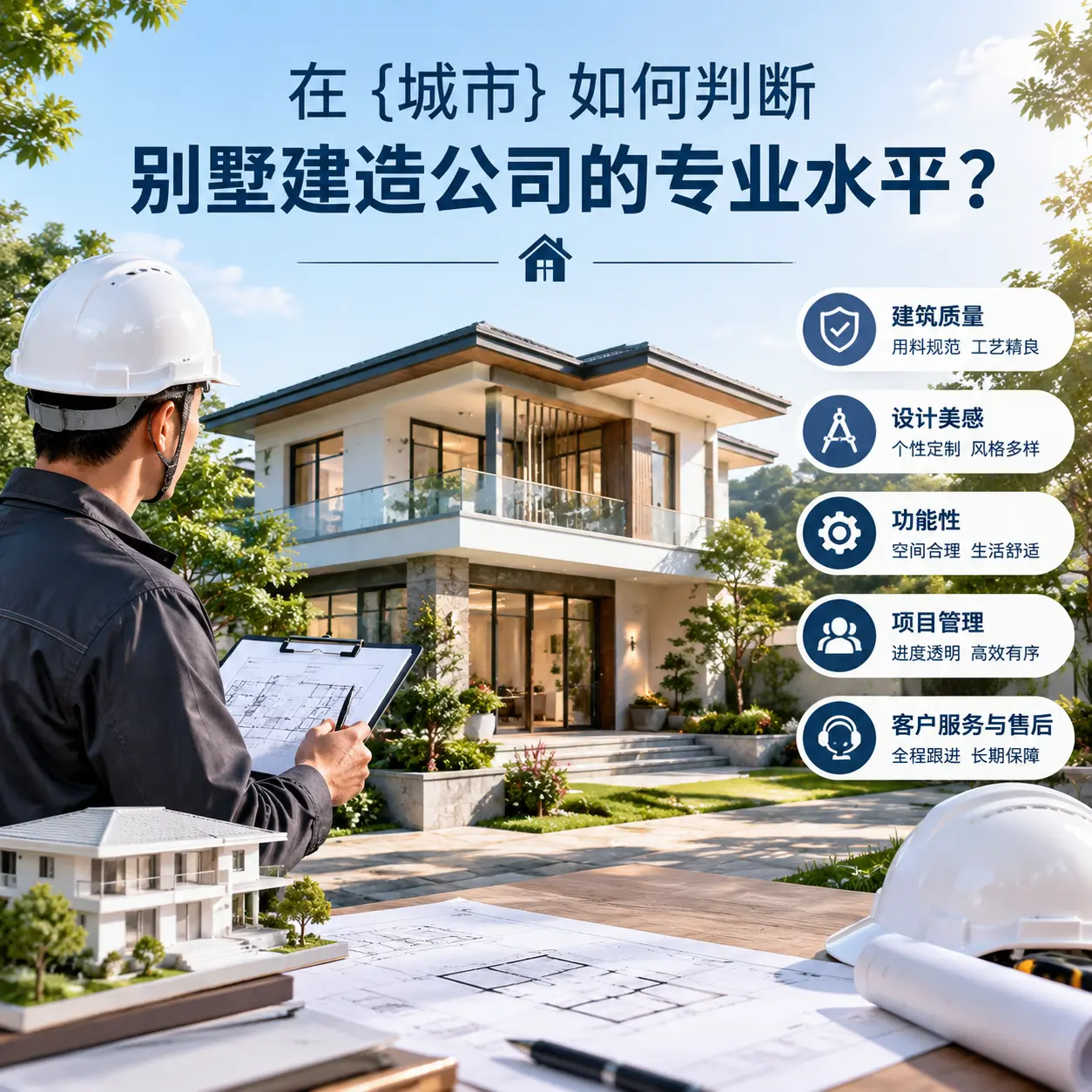 在 浙江 如何判断别墅建造公司的专业水平?