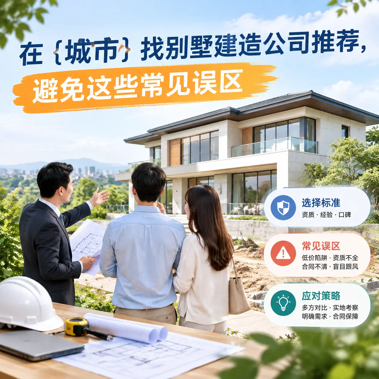 在 浙江 找别墅建造公司推荐,避免这些常见误区