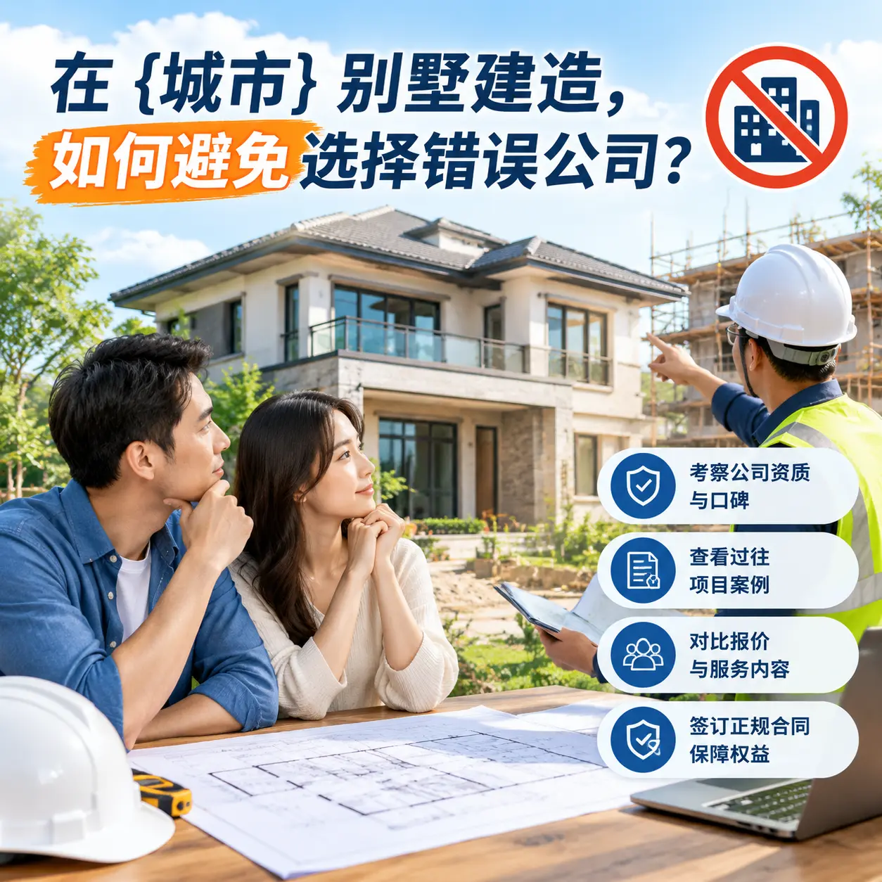 在 浙江 别墅建造，如何避免选择错误公司？