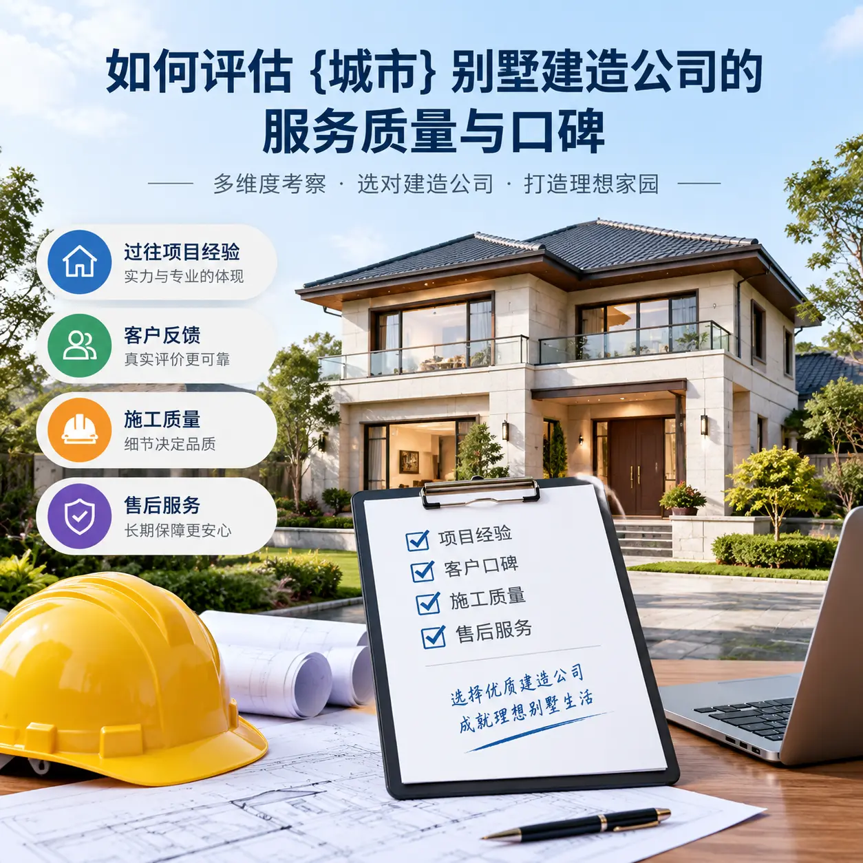 如何评估 浙江 别墅建造公司的服务质量与口碑