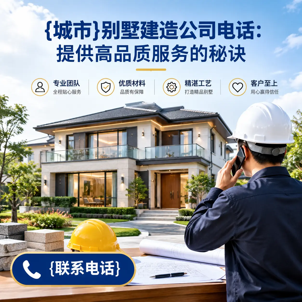 浙江别墅建造公司电话：提供高品质服务的秘诀