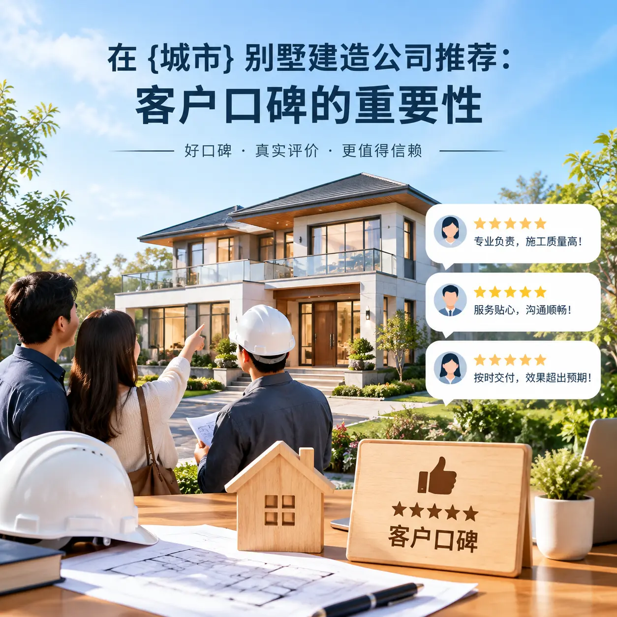 在 浙江 别墅建造公司推荐：客户口碑的重要性