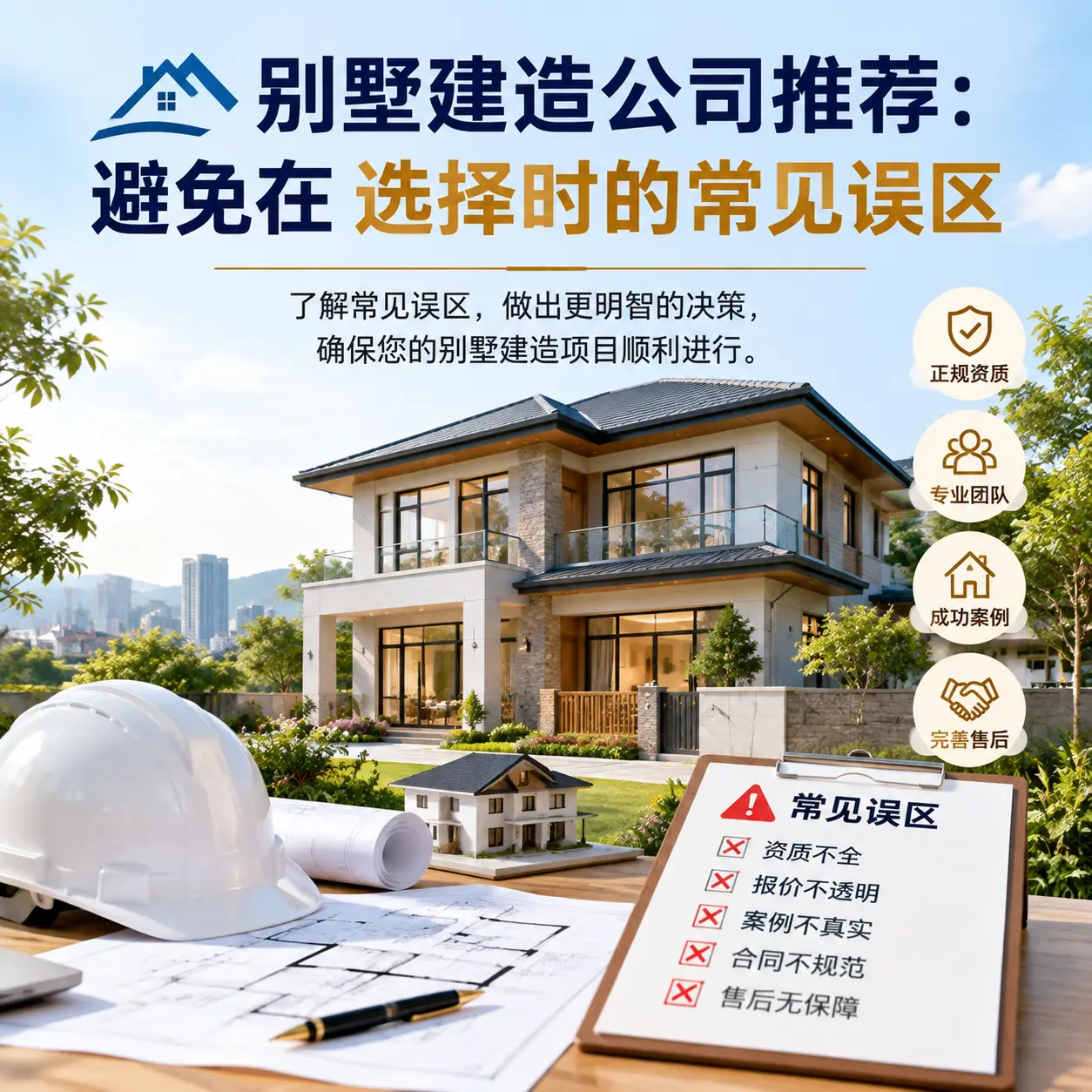 别墅建造公司推荐：避免在 浙江 选择时的常见误区