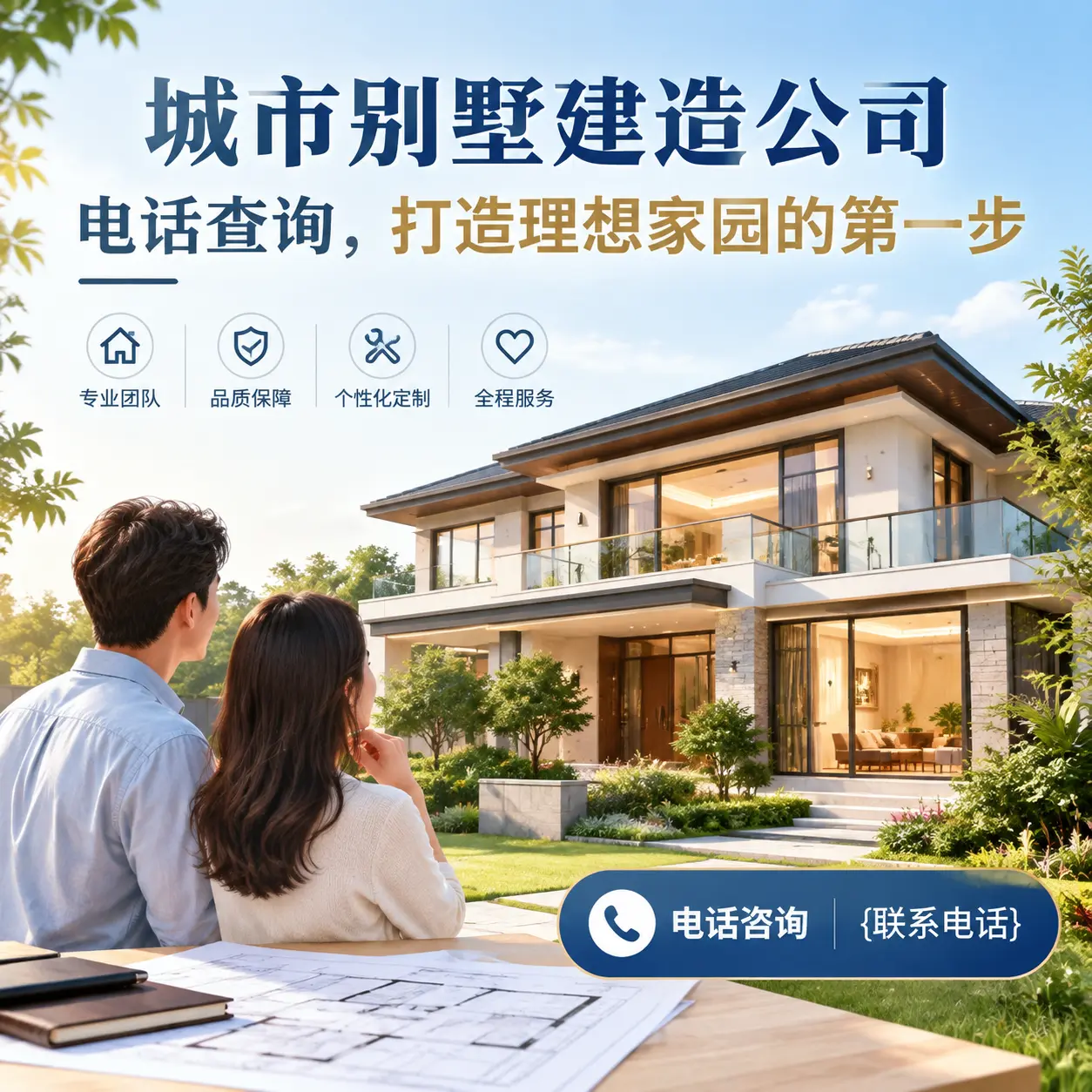 浙江别墅建造公司电话查询,打造理想家园的第一步