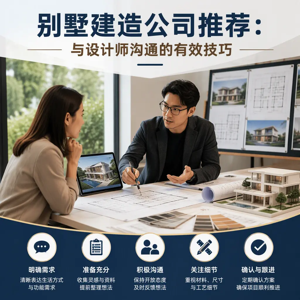 别墅建造公司推荐:与设计师沟通的有效技巧在 浙江