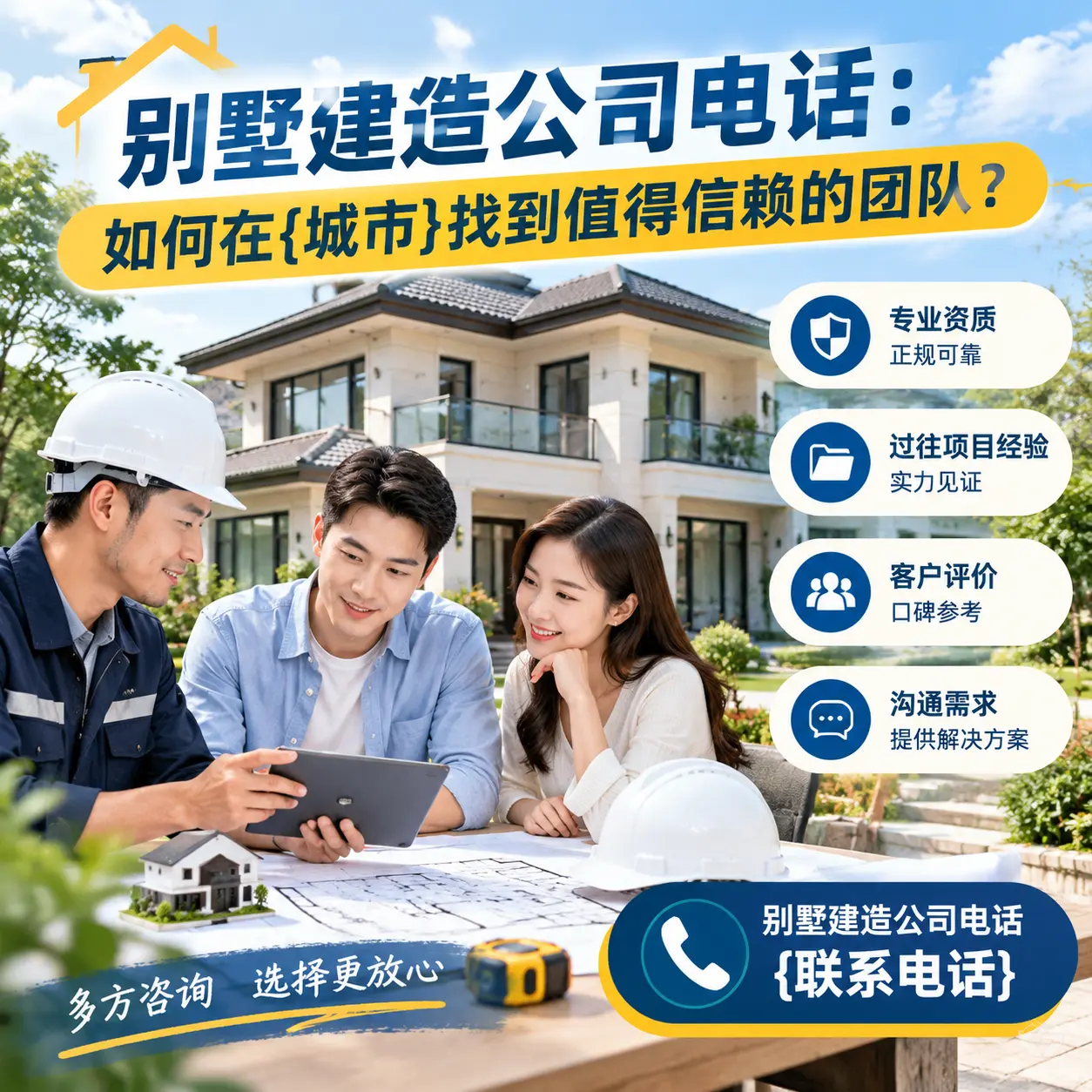 别墅建造公司电话：如何在浙江找到值得信赖的团队？