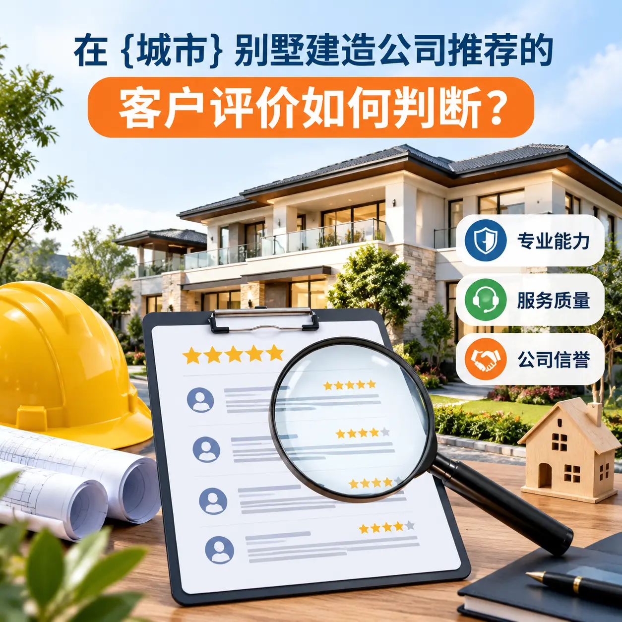 在 浙江 别墅建造公司推荐的客户评价如何判断?