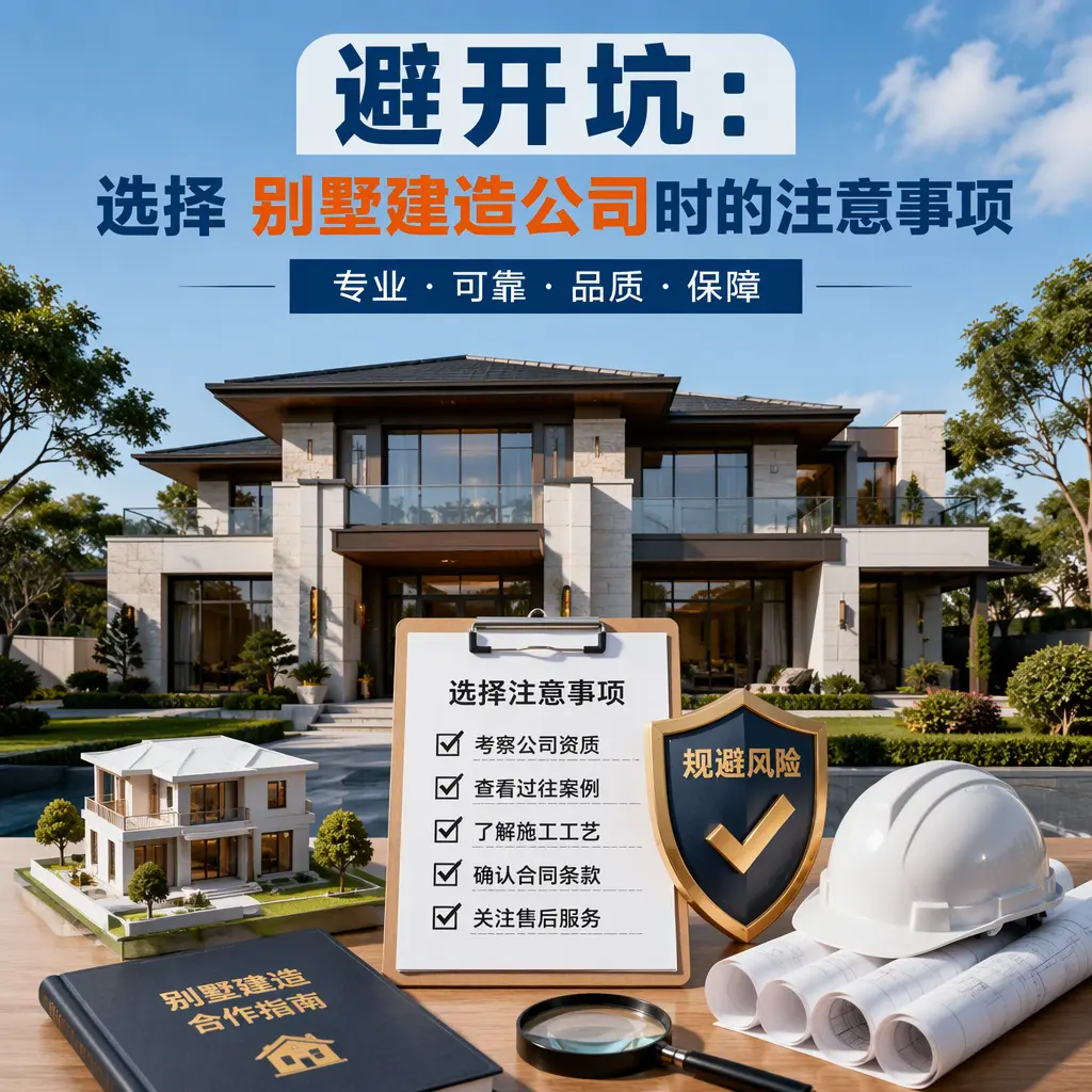 避开坑:选择 浙江 别墅建造公司时的注意事项