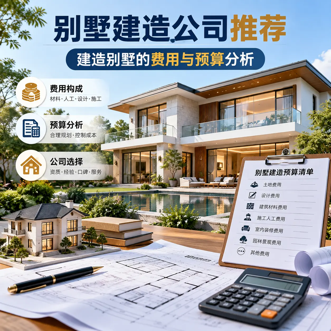别墅建造公司推荐： 浙江 建造别墅的费用与预算分析