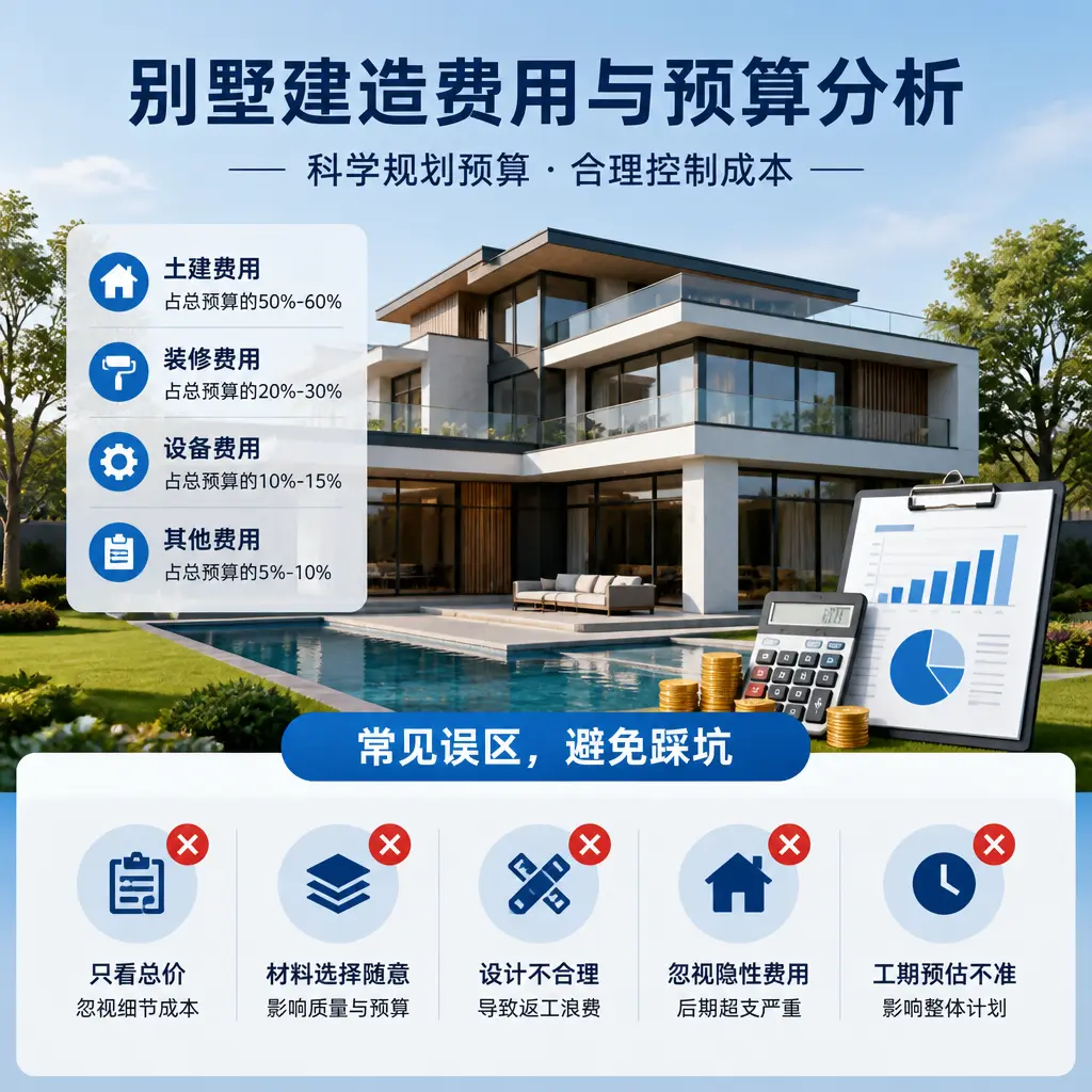 别墅建造公司推荐： 浙江 建造别墅的费用与预算分析