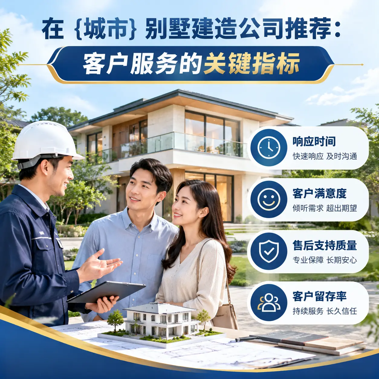 在 浙江 别墅建造公司推荐:客户服务的关键指标