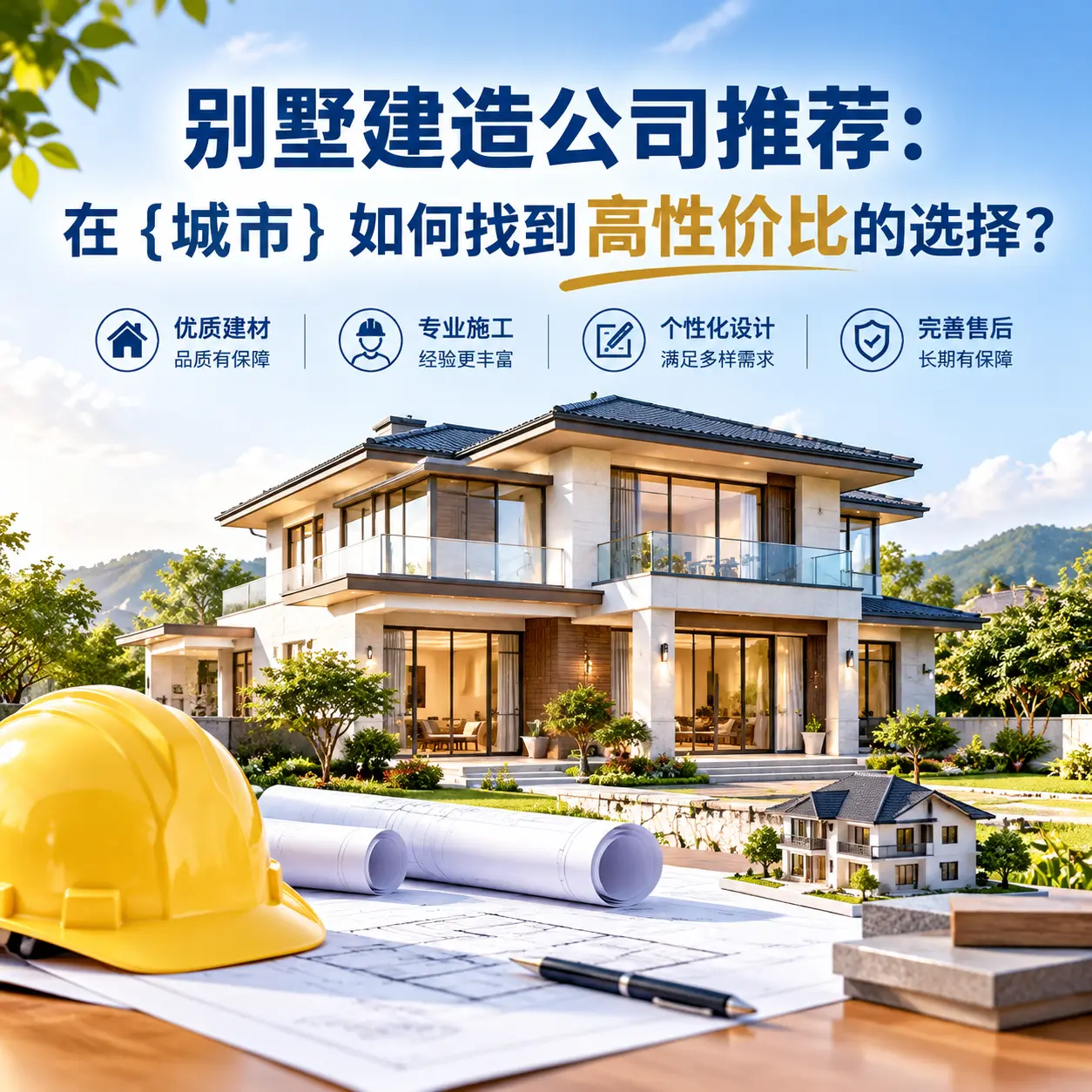 别墅建造公司推荐:在 浙江 如何找到高性价比的选择?