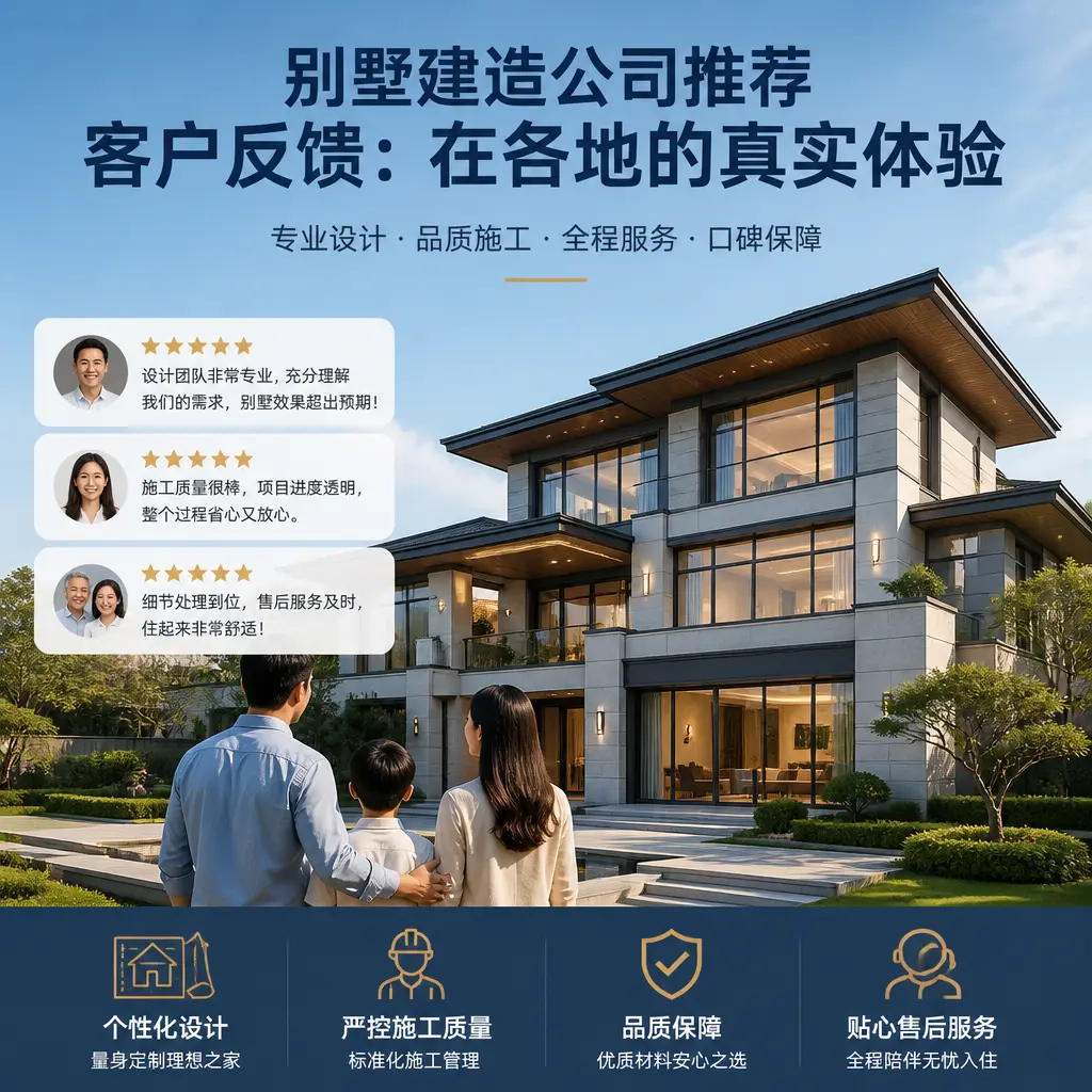 别墅建造公司推荐的客户反馈:在 浙江 的真实体验