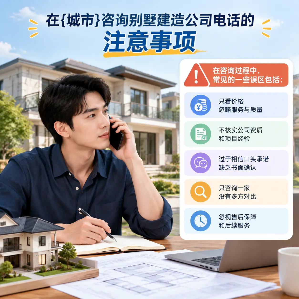 在浙江咨询别墅建造公司电话的注意事项