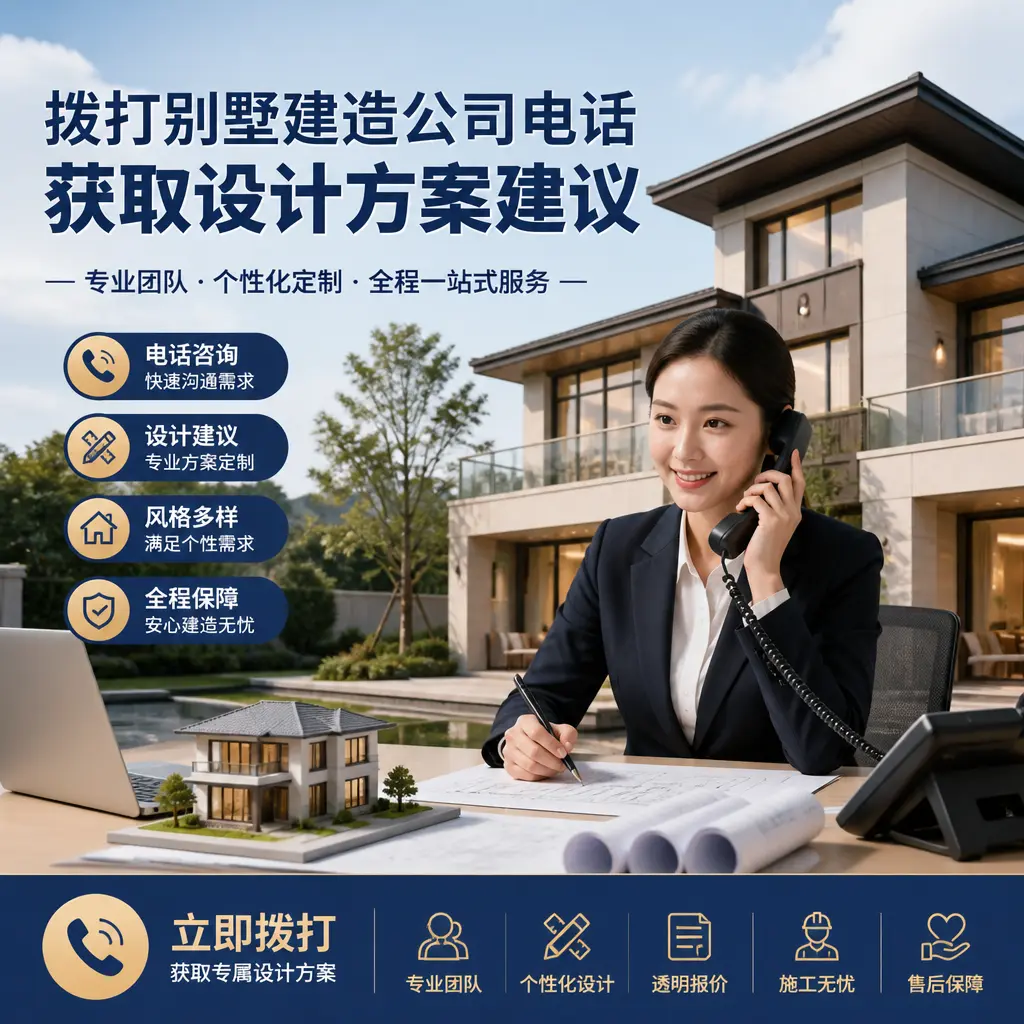 拨打浙江别墅建造公司电话,获取设计方案建议