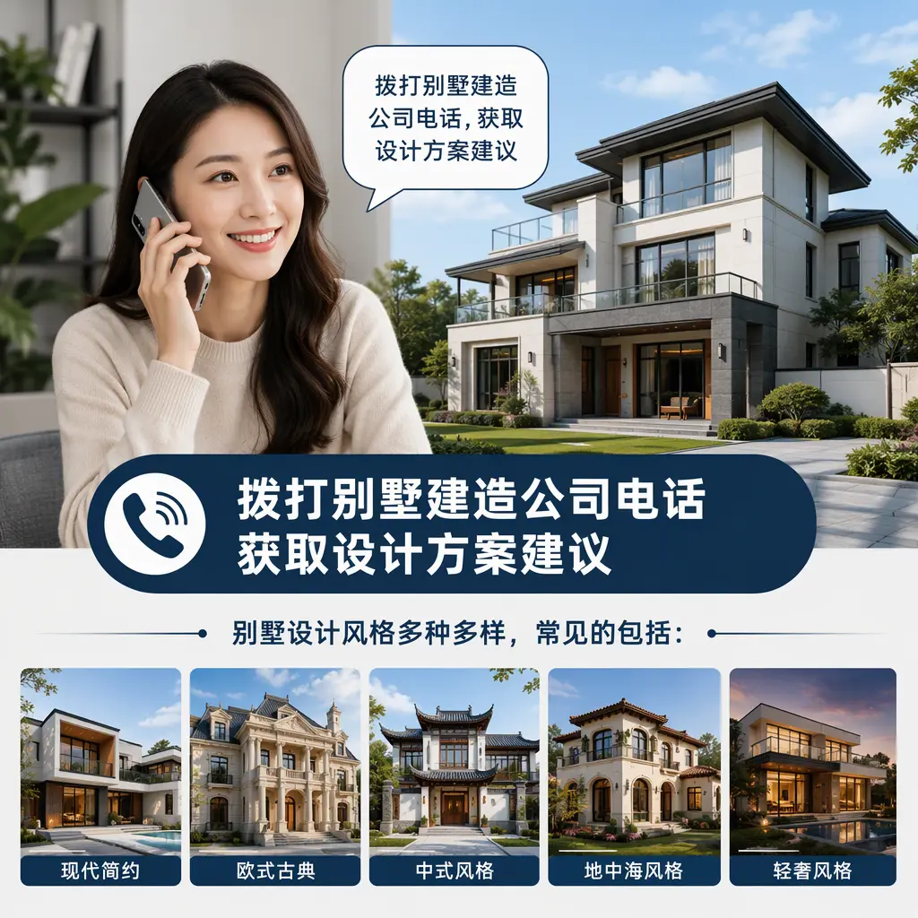 拨打浙江别墅建造公司电话,获取设计方案建议