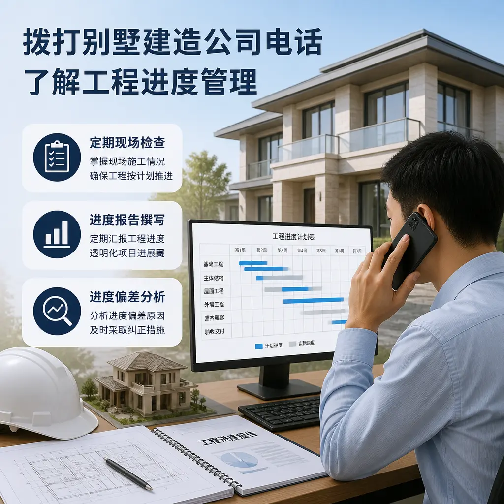 拨打浙江别墅建造公司电话,了解工程进度管理