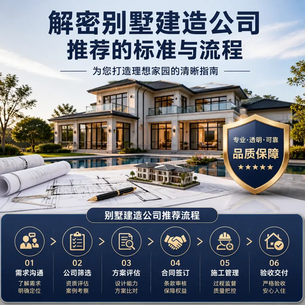 解密别墅建造公司推荐的标准与流程在 浙江