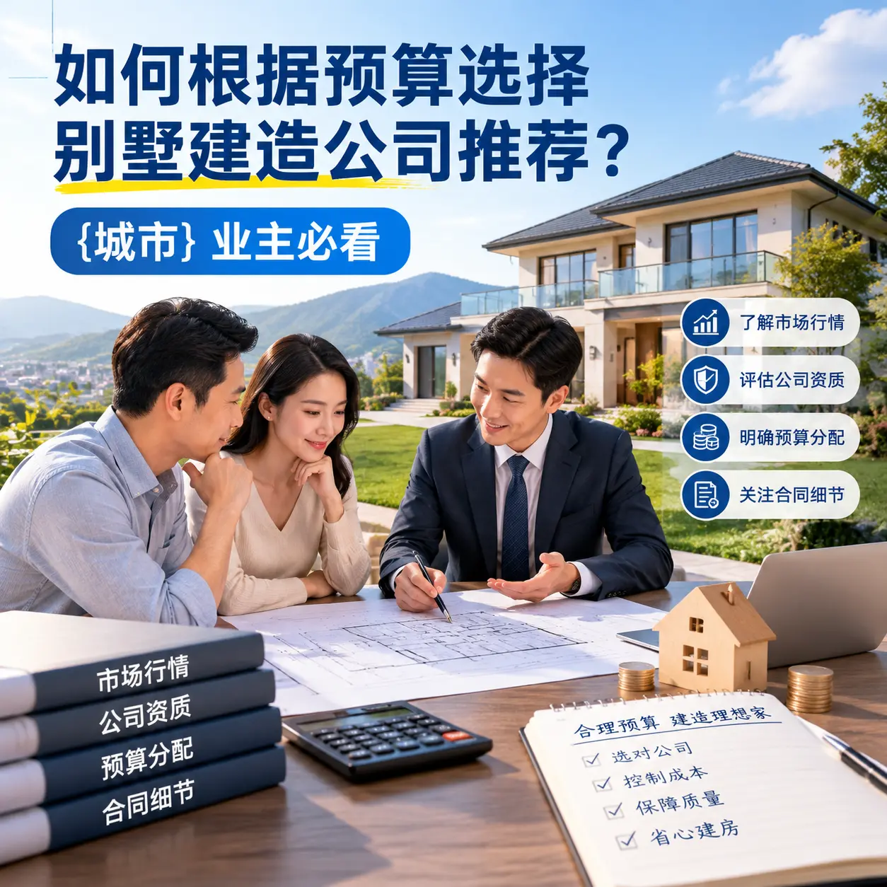 如何根据预算选择别墅建造公司推荐？ 浙江 业主必看