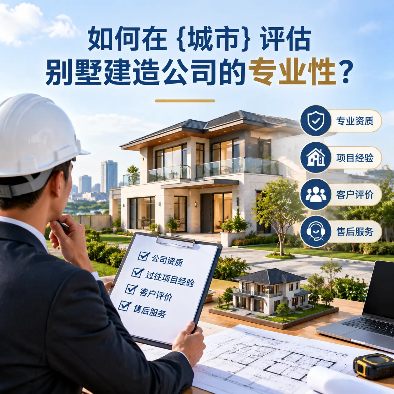 如何在 浙江 评估别墅建造公司的专业性？