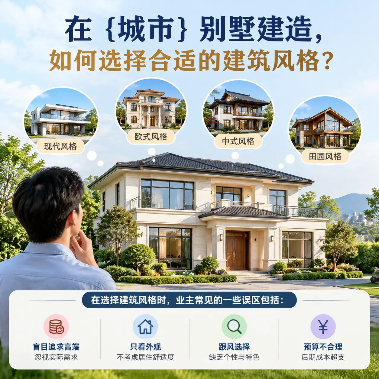 在 浙江 别墅建造，如何选择合适的建筑风格？