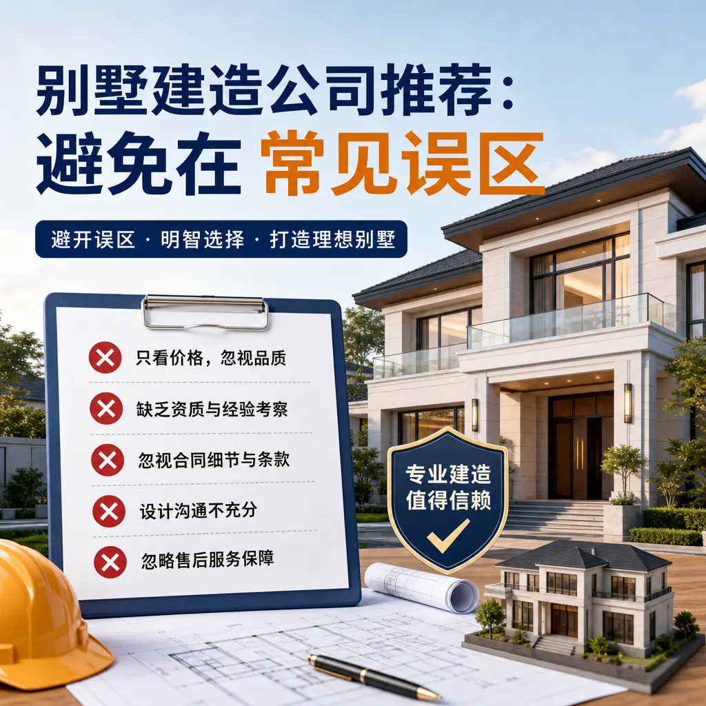 别墅建造公司推荐：避免在 浙江 的常见误区