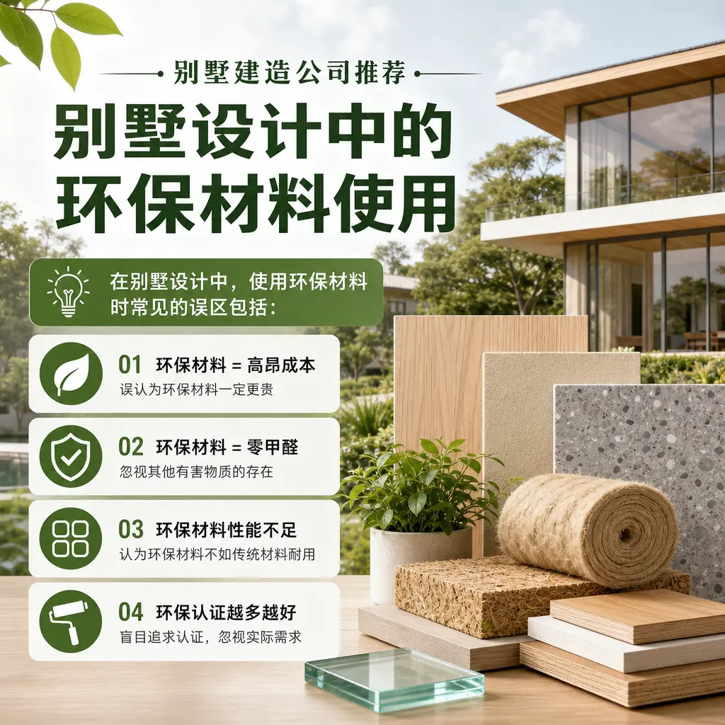 别墅建造公司推荐： 浙江 别墅设计中的环保材料使用