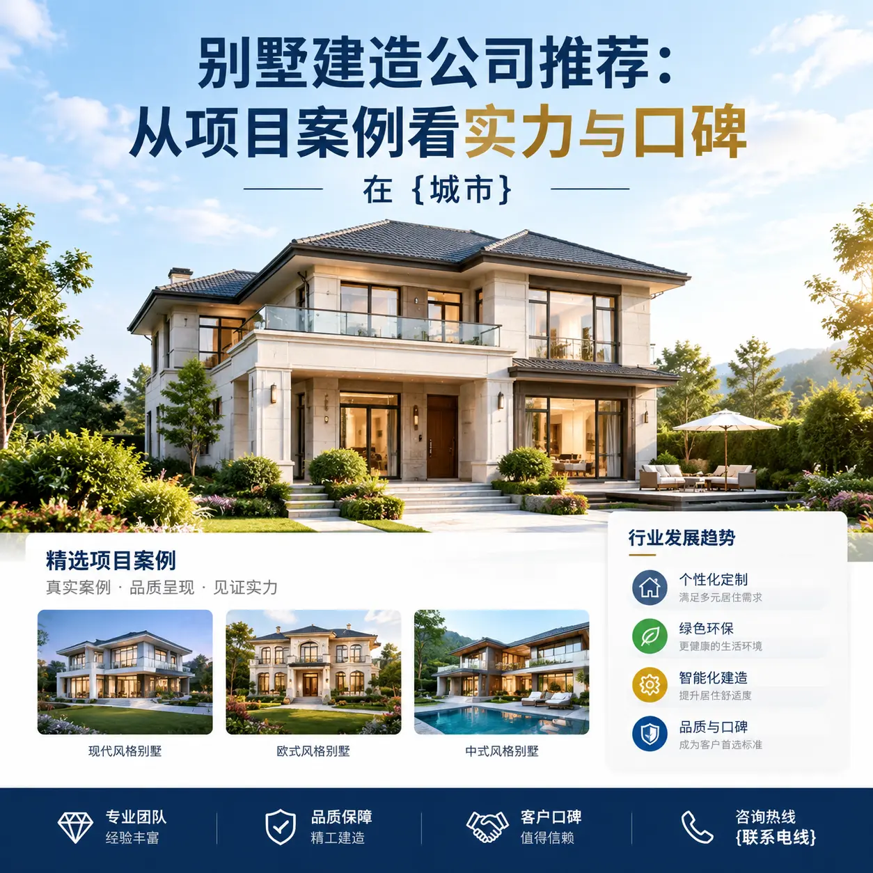 别墅建造公司推荐:从项目案例看实力与口碑在 浙江
